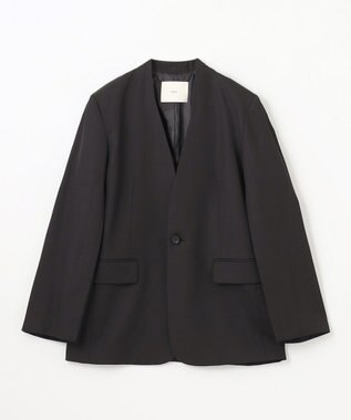 NAVE 【Nave】ウールポリエステルツイル ジャケット ブラック系