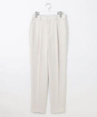 自由区 L 【19号サイズまで展開・カタログ掲載・セットアップ対応】トリアセダブルクロステーパード パンツ ベージュ