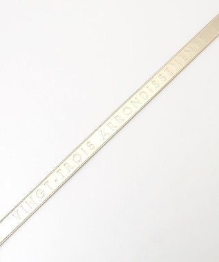 23区GOLF 【WOMEN】リバーシブルベルト ゴールド系