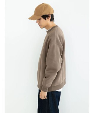 CRAFT STANDARD BOUTIQUE ニットフリーススウェット Brown