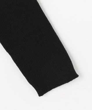 Feroux 襟フリル ニット ブラック系