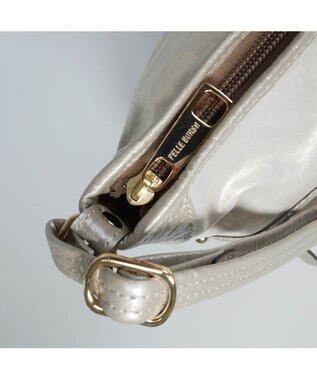 PELLE BORSA ショルダーバッグ Alive アライブ 4326 シャンパンゴールド