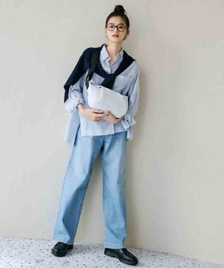 TOPKAPI 【Breath TOPKAPI】ポリメッシュ ショルダーバッグ ホワイト