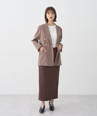 earth music&ecology テーラードジャケット Check