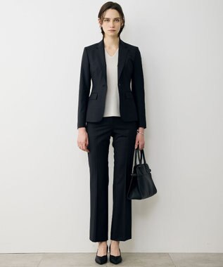 ICB L 【先行予約・WEB限定カラーあり】 シンセティックハイゲージ 半袖Vネックニット トープ