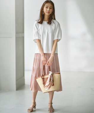 組曲 L コクーンシルエットカットソー アイボリー系