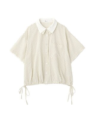CRAFT STANDARD BOUTIQUE レイヤードライクショートスリーブシャツ Dot