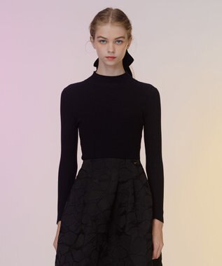 TOCCA 【洗える！】FILMS TURTLENECK タートルネックニット ネイビー系