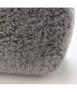 UNBILLION カシュカシュ cachecache / ボアボックスミニトートバッグ ライトグレー