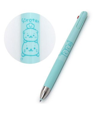 Mother garden しろたん ブレン３Ｃ 3色ボールペン 0.5mm  《しろたん＆らっこいぬ》 単品 しろたん＆らっこいぬ