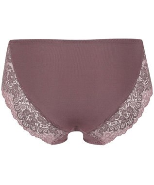 Wing ペアショーツ 【マッチミーブラ】 やさしいフィット感 身生地部はソフトな風合い はきこみ丈あさめ KF2921 ウイング／ワコール エンジ