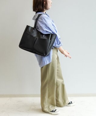 ACE BAGS & LUGGAGE JEWELNA by Jewelna Rose 前ポケットトート 11834 ブラック