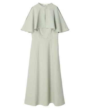 earth music&ecology ＳＥＴ２点ケープ＋キャミワンピース Black