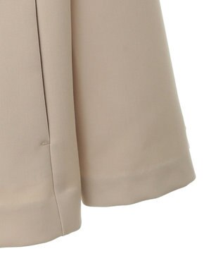 YECCA VECCA ストレッチノーカラージャケット Light Beige