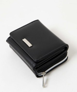 WEGO プレートデザインウォレット ブラック