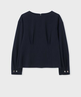 Paul Smith オケージョンセットアップ ブラウス ネイビー