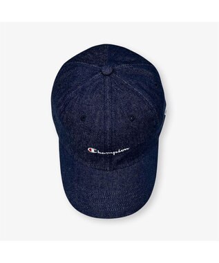 林八百吉商店 Champion　デニムローキャップ ネイビー
