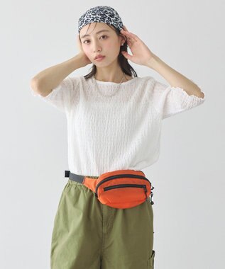 earth music&ecology ランダムヨウリュウカットプルオーバー Off White