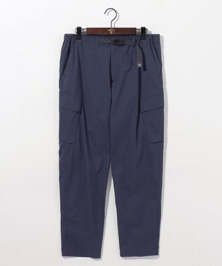 JOSEPH ABBOUD MOUNTAIN 【軽量】ハイパワーストレッチカルゼ トレッキングカーゴパンツ ネイビー系