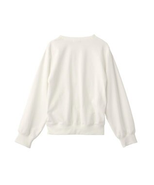 CRAFT STANDARD BOUTIQUE ミニ裏毛ツイストプルオーバー Off White
