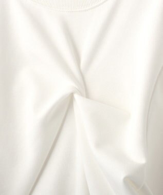 CRAFT STANDARD BOUTIQUE ミニ裏毛ツイストプルオーバー Off White