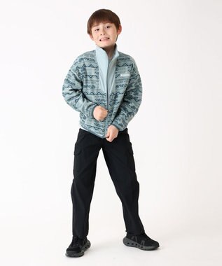 Columbia Columbia/ 【KIDS】セコイアグローブプリンテッドフルジップフリース /コロンビア Crushed Blue Horizons、 Crushed Blue