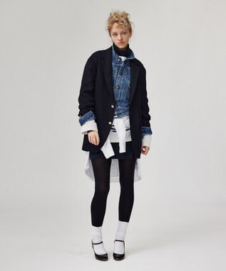 LENO NAVY BLAZER《UNISEX》ネイビーブレザー金ボタンジャケット NAVY