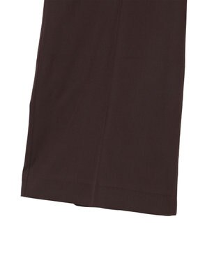 JOSEPH ライトギャバジンストレッチ　ワイドトラウザーズ Ebony
