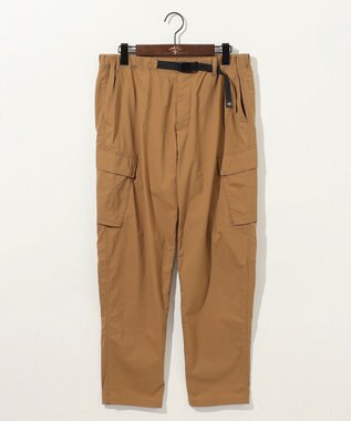 JOSEPH ABBOUD MOUNTAIN 【軽量】ハイパワーストレッチカルゼ トレッキングカーゴパンツ キャメル系