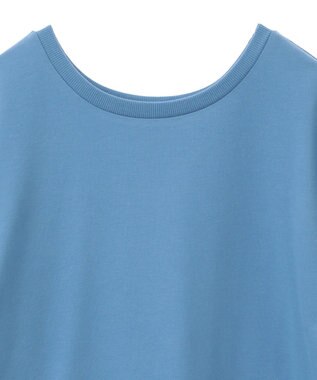 Green Parks ２ＷＡＹ７分袖タック裾ＺＩＰプルオーバー Blue