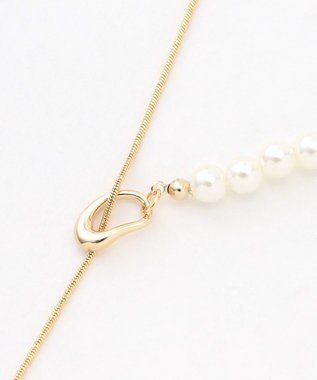 ANY ラリエットネックレス ライトゴールド