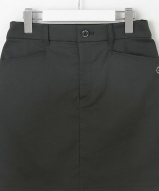 23区GOLF 【WOMEN】ベーシック台形シルエットスカート ブラック系