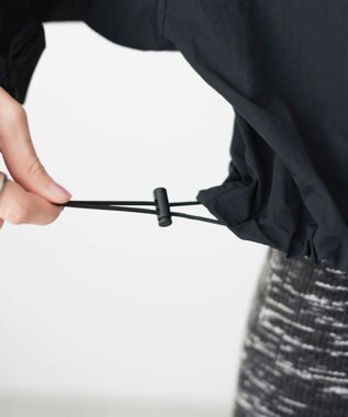 WEGO ショートナイロンブルゾン ブラック