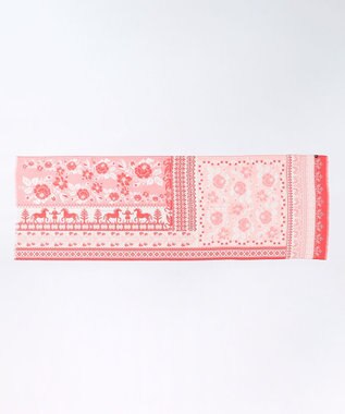 ORuKuBET 【オンワード・クローゼット限定】ミックスパターンストール レッド