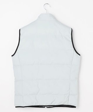 23区GOLF 【MEN】中綿リバーシブルベスト ライトグレー系