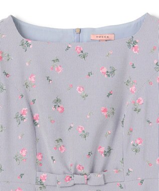 TOCCA 【00サイズあり・吸水速乾・洗える・消臭】BUD OF ROSA ドレス ブルー系7