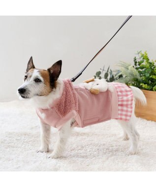 PET PARADISE スヌーピー 脇開きトレーナー 《ピンク》 小型犬 ピンク