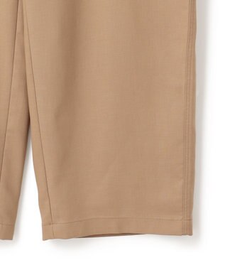 UNFILO カーブワイドパンツ キャメル