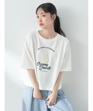 earth music&ecology ＩＣＥ　ＣＲＥＡＭ！　ショートＴ