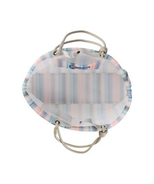 ROOTOTE 1083【手洗い可能】SC.ミディアム.ストライプ.ウエッファ-B 03：ラベンダー