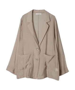 Green Parks ・ＥＬＥＮＣＡＲＥ　ＤＵＥ　シアーテーラージャケット Beige