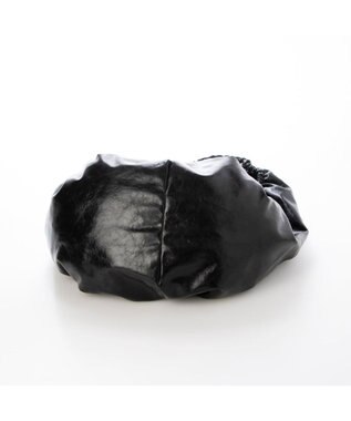 UNBILLION カシュカシュ cachecache / ギャザーサークルショルダー ブラック