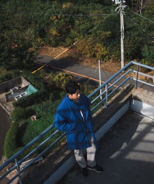 SHARE PARK MENS 【UNISEX】蓄熱中綿モンスターロングコート（L・XLサイズ） ブルー