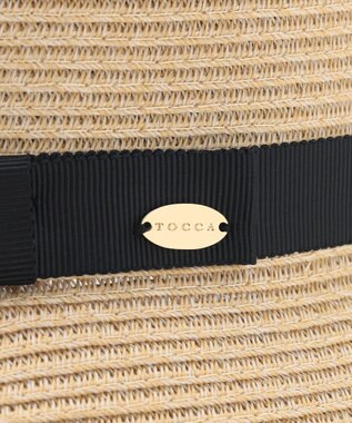 TOCCA 【UV99%以上カット・吸水速乾・抗菌防臭・洗える・サイズ調整可】EDGE UP BRAID HAT ハット ベージュ系
