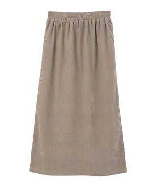 AMERICAN HOLIC カットコーデュロイスカート Mocha