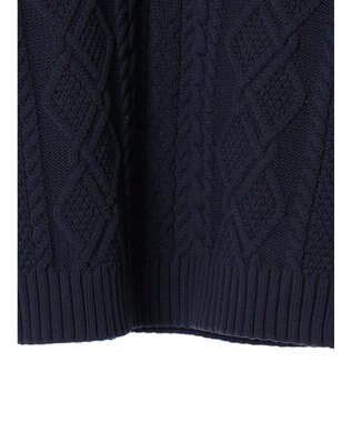 CRAFT STANDARD BOUTIQUE リサイクルポリエステルヘンリーネックプルオーバー Navy