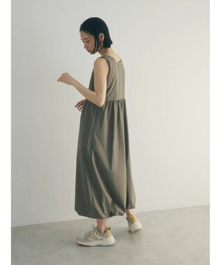 Green Parks armonia.バルーンワンピース Khaki