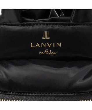 LANVIN en Bleu ボンボン 2wayミニショルダーバッグ ブラック