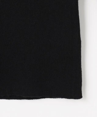 Feroux 襟フリル ニット ブラック系