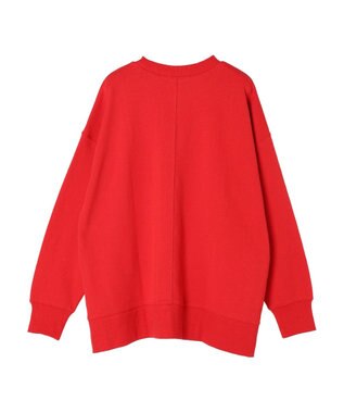 CRAFT STANDARD BOUTIQUE 裏毛リングドットプルオーバー Red